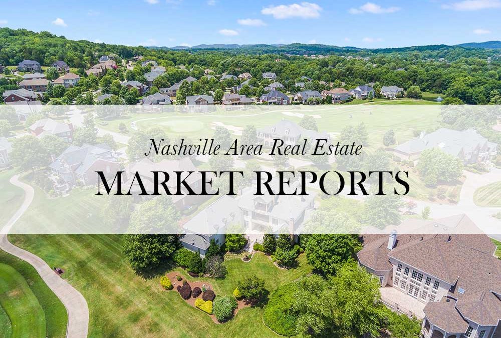 June 2018 Real Estate Market Reports for Greater Nashville Area